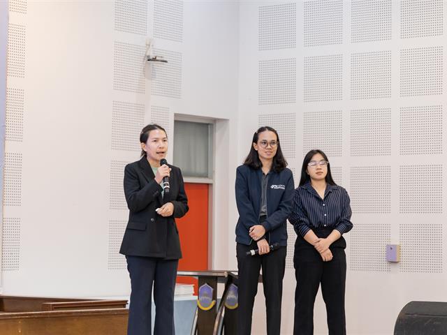 วันที่ 18 กันยายน 2568 กองบริหารงานวิจัย มหาวิทยาลัยพะเยา จัดกิจกรรม Pitching การประกวดรางวัลสนับสนุนพื้นที่การเรียนรู้ (Learning Space for SDGs 2025) 