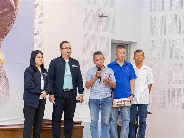 วันที่ 18 กันยายน 2568 กองบริหารงานวิจัย มหาวิทยาลัยพะเยา จัดกิจกรรม Pitching การประกวดรางวัลสนับสนุนพื้นที่การเรียนรู้ (Learning Space for SDGs 2025) 