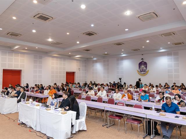 วันที่ 18 กันยายน 2568 กองบริหารงานวิจัย มหาวิทยาลัยพะเยา จัดกิจกรรม Pitching การประกวดรางวัลสนับสนุนพื้นที่การเรียนรู้ (Learning Space for SDGs 2025) 