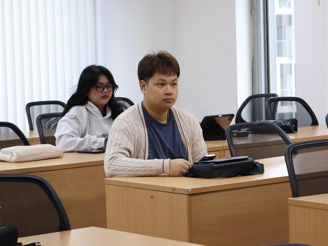 วิทยาลัยการจัดการ หลักสูตรบริหารธุรกิจมหาบัณฑิต จัดบรรยายรายวิชา ในหัวข้อ การเขียนบทความเพื่อการตีพิมพ์เผยแพร่