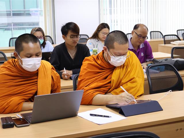 วิทยาลัยการจัดการ หลักสูตรบริหารธุรกิจมหาบัณฑิต จัดบรรยายรายวิชา ในหัวข้อ การเขียนบทความเพื่อการตีพิมพ์เผยแพร่
