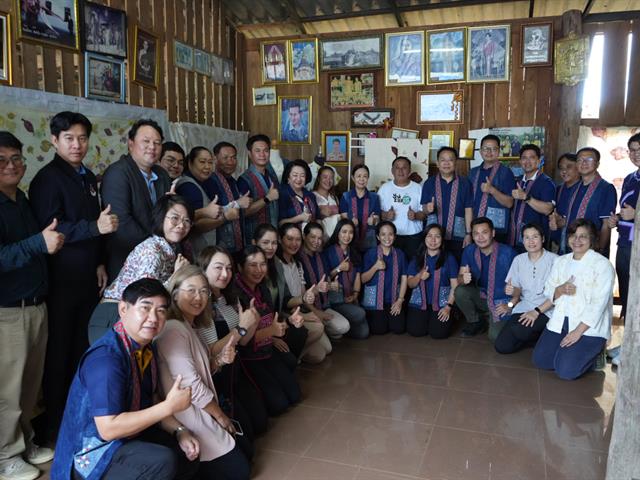 กิจกรรมติดตามเยี่ยมชมผลการดำเนินงานของมหาวิทยาลัยพะเยาเพื่อการพัฒนาที่ยั่งยืน พื้นที่ อำเภอจุน และอำเภอเชียงคำ จังหวัดพะเยา
