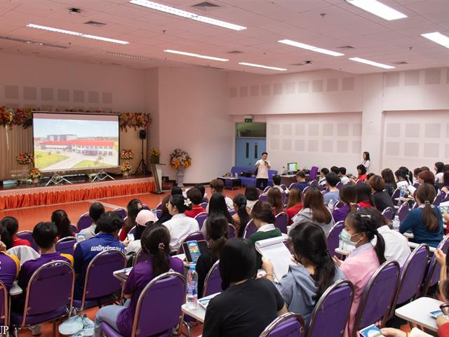 คณะศิลปศาสตร์ให้การต้อนรับบริษัทวิคตอรี ไจแอนท์ เทคโนโลยี (ประเทศไทย) จำกัด