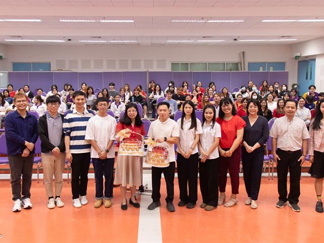 คณะศิลปศาสตร์ให้การต้อนรับบริษัทวิคตอรี ไจแอนท์ เทคโนโลยี (ประเทศไทย) จำกัด