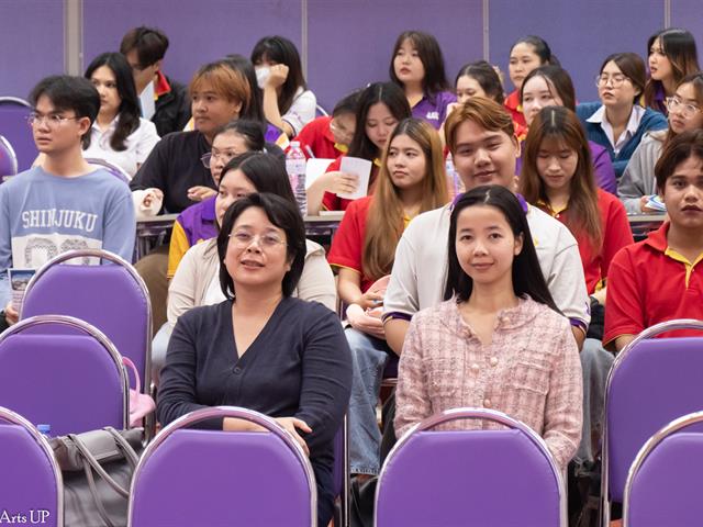 คณะศิลปศาสตร์ให้การต้อนรับบริษัทวิคตอรี ไจแอนท์ เทคโนโลยี (ประเทศไทย) จำกัด