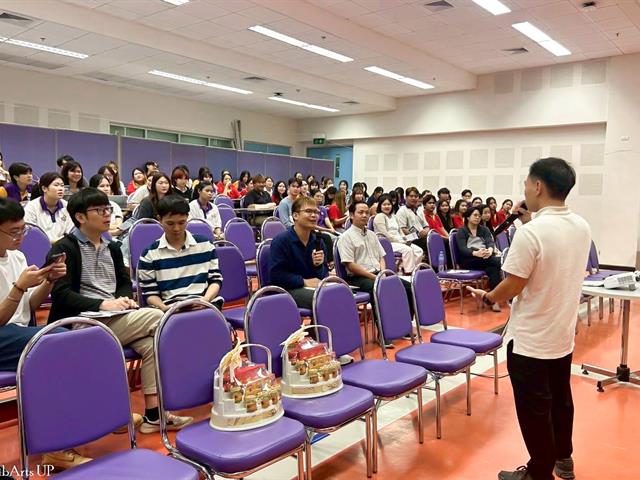 คณะศิลปศาสตร์ให้การต้อนรับบริษัทวิคตอรี ไจแอนท์ เทคโนโลยี (ประเทศไทย) จำกัด