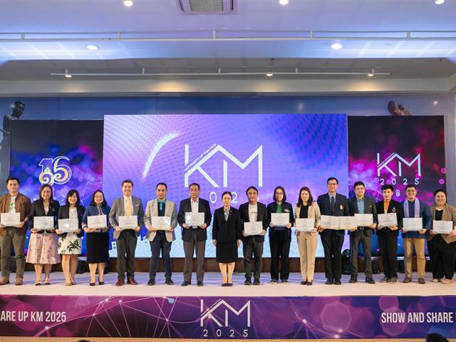 คณะศิลปศาสตร์ คว้า 6 รางวัล จากโครงการ Show and Share UP KM 2025