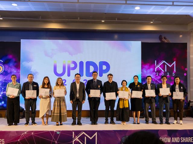 คณะศิลปศาสตร์ คว้า 6 รางวัล จากโครงการ Show and Share UP KM 2025