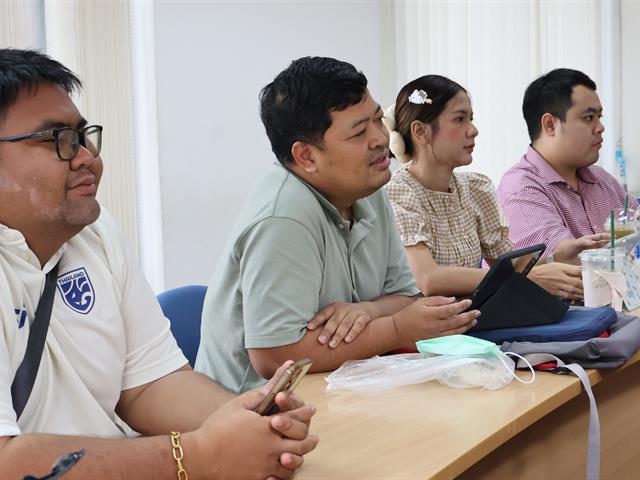 วิทยาลัยการจัดการ สาขาวิชาการบริหารการศึกษา นำเสนอผลการศึกษาดูงาน Neijiang Normal University ณ สาธารณรัฐประชาชนจีน