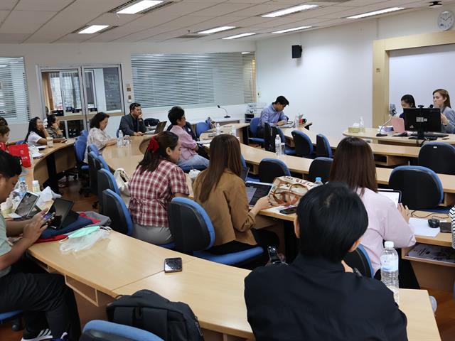 วิทยาลัยการจัดการ สาขาวิชาการบริหารการศึกษา นำเสนอผลการศึกษาดูงาน Neijiang Normal University ณ สาธารณรัฐประชาชนจีน