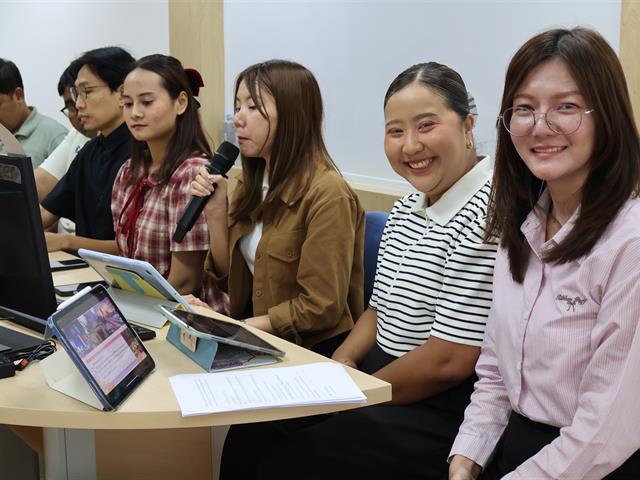 วิทยาลัยการจัดการ สาขาวิชาการบริหารการศึกษา นำเสนอผลการศึกษาดูงาน Neijiang Normal University ณ สาธารณรัฐประชาชนจีน