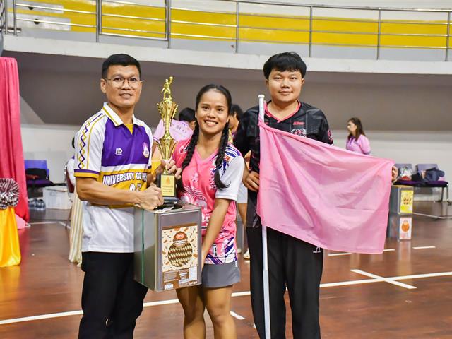 วิทยาลัยการศึกษา ร่วมกับสโมสรนิสิต ดำเนินกิจกรรมการแข่งขันกีฬาสานสัมพันธ์นิสิตวิทยาลัยการศึกษา ประจำปีการศึกษา 2568