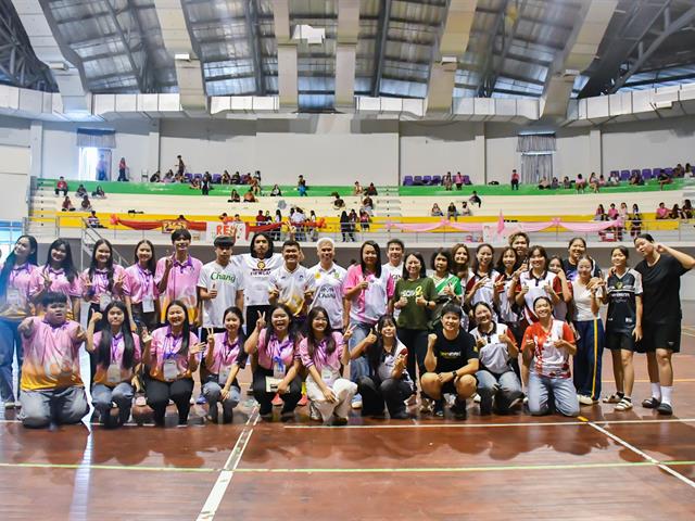 วิทยาลัยการศึกษา ร่วมกับสโมสรนิสิต ดำเนินกิจกรรมการแข่งขันกีฬาสานสัมพันธ์นิสิตวิทยาลัยการศึกษา ประจำปีการศึกษา 2568
