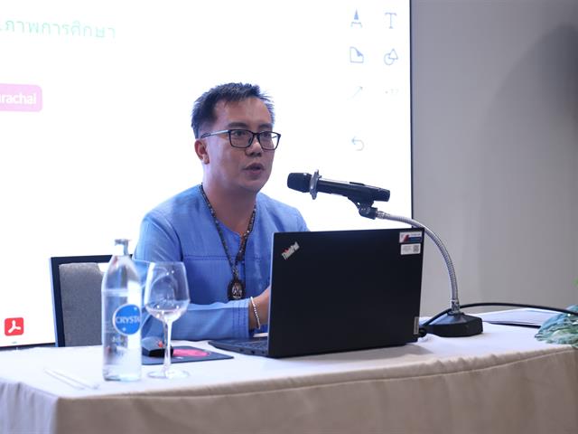 School of Education participated in the lesson-learned activity of the network for promoting the utilization of evaluation results, which is organized by the Office for National Education Standards and Quality Assessment (ONESQA)