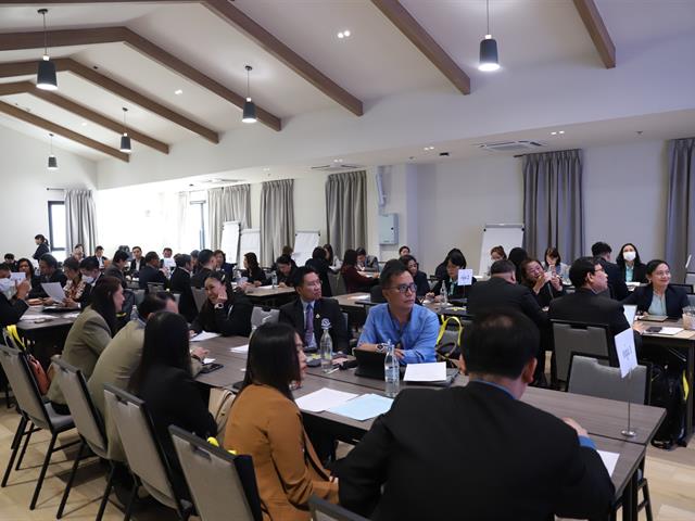 School of Education participated in the lesson-learned activity of the network for promoting the utilization of evaluation results, which is organized by the Office for National Education Standards and Quality Assessment (ONESQA)
