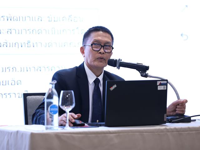 School of Education participated in the lesson-learned activity of the network for promoting the utilization of evaluation results, which is organized by the Office for National Education Standards and Quality Assessment (ONESQA)
