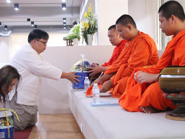 ทำบุญคณะเภสัชศาสตร์ มหาวิทยาลัยพะเยา ประจำเดือนตุลาคม  2568