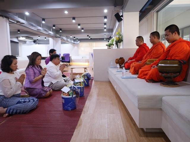ทำบุญคณะเภสัชศาสตร์ มหาวิทยาลัยพะเยา ประจำเดือนตุลาคม  2568