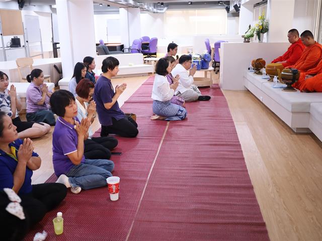 ทำบุญคณะเภสัชศาสตร์ มหาวิทยาลัยพะเยา ประจำเดือนตุลาคม  2568