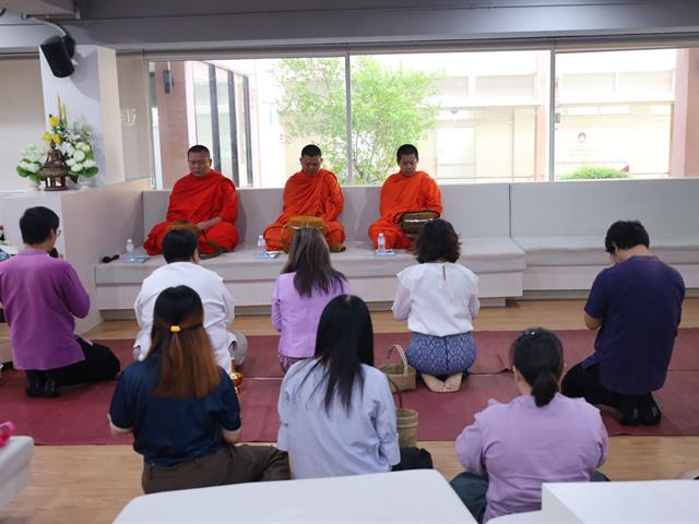 ทำบุญคณะเภสัชศาสตร์ มหาวิทยาลัยพะเยา ประจำเดือนตุลาคม  2568