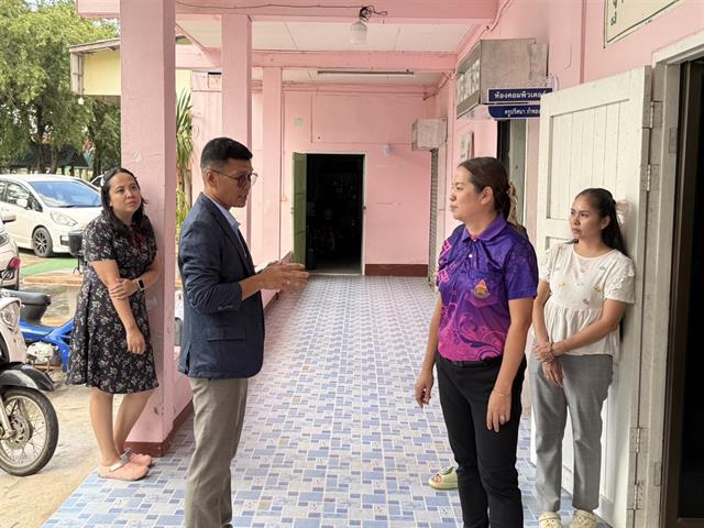 วิทยาลัยการศึกษา มอบสื่อการเรียนการสอน ให้แก่โรงเรียนบ้านจำป่าหวาย จังหวัดพะเยา