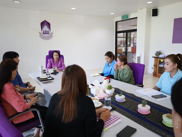 วิทยาเขตเชียงราย ประชุมชี้แจงนโยบายการจ้างแม่บ้าน