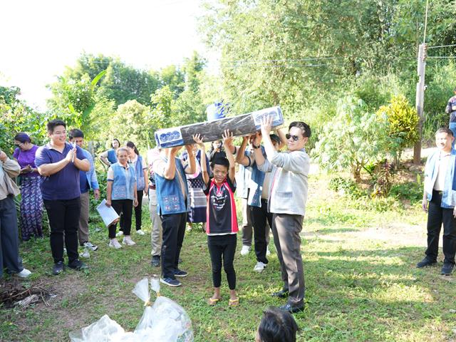 มหาวิทยาลัยพะเยาสืบสานประเพณีตานต้อด ประจำปี 2568 เสริมสร้างความเข้มแข็งด้านคุณธรรมและธรรมาภิบาลในหน่วยงาน ร่วมกับ ชุมชนตำบลแม่กา