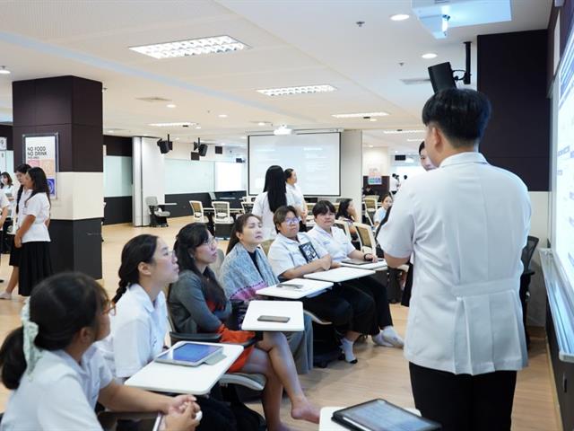 การนำเสนอผลงานทางวิชาการของนิสิตสาขาวิชาเทคนิคการแพทย์  ประจำปีการศึกษา 2568