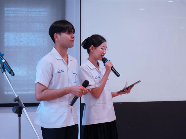 การนำเสนอผลงานทางวิชาการของนิสิตสาขาวิชาเทคนิคการแพทย์  ประจำปีการศึกษา 2568