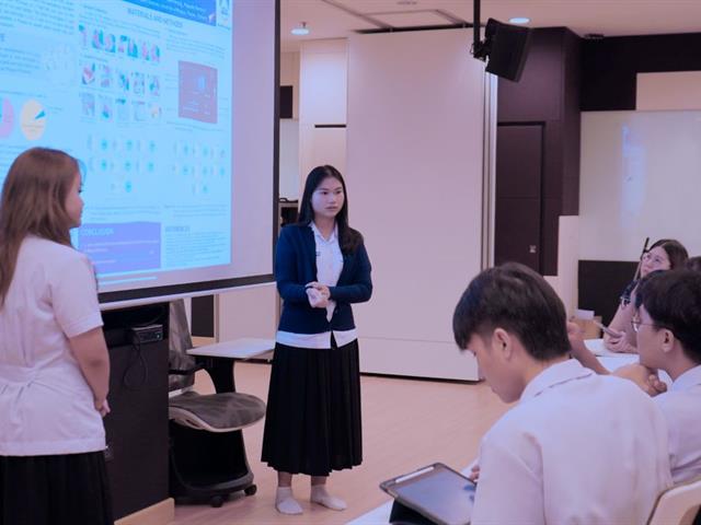 การนำเสนอผลงานทางวิชาการของนิสิตสาขาวิชาเทคนิคการแพทย์  ประจำปีการศึกษา 2568