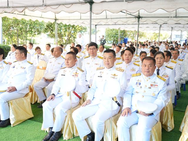 มหาวิทยาลัยพะเยา ร่วมพิธีถวายพวงมาลา เนื่องในวันปิยมหาราช ประจำปี 2568