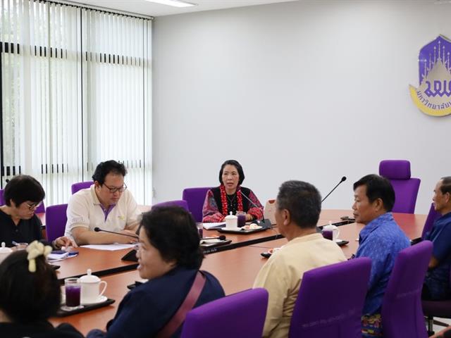 วิทยาเขตเชียงราย รับการติดตามและประเมินผลโครงการ “1 คณะ 1 เป้าหมายพัฒนายั่งยืน SDG”