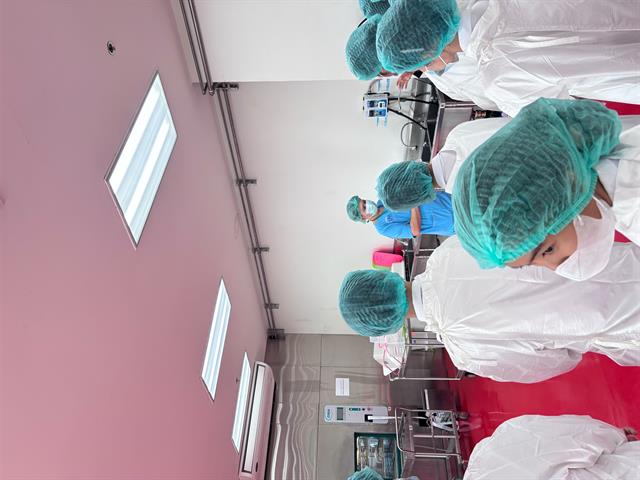 นำนิสิตหลักสูตรประกาศนียบัตรผู้ช่วยพยาบาล เข้าศึกษาดูงานสถานบริการสุขภาพ ณ หน่วยจ่ายกลาง โรงพยาบาลมหาวิทยาลัยพะเยา