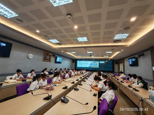 นำนิสิตหลักสูตรประกาศนียบัตรผู้ช่วยพยาบาล เข้าศึกษาดูงานสถานบริการสุขภาพ ณ หน่วยจ่ายกลาง โรงพยาบาลมหาวิทยาลัยพะเยา