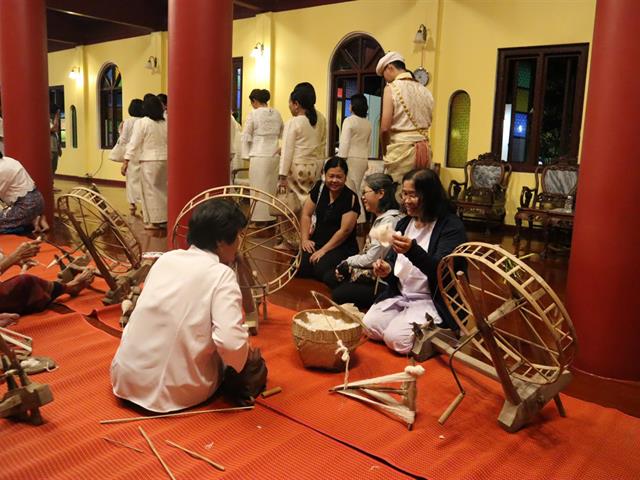  ปั่นฝ้ายสายบุญจุลกฐิน 