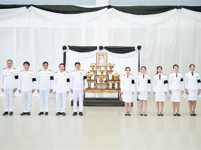 ม.พะเยา จัดพิธีถวายความอาลัย สมเด็จพระนางเจ้าสิริกิติ์ พระบรมราชินีนาถ พระบรมราชชนนีพันปีหลวง