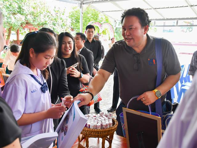 วิทยาลัยการศึกษา เข้ารับการประเมินโครงการ 1 คณะ 1 เป้าหมายการพัฒนาที่ยั่งยืน (SDGs) ตำบลจำป่าหวาย จังหวัดพะเยา