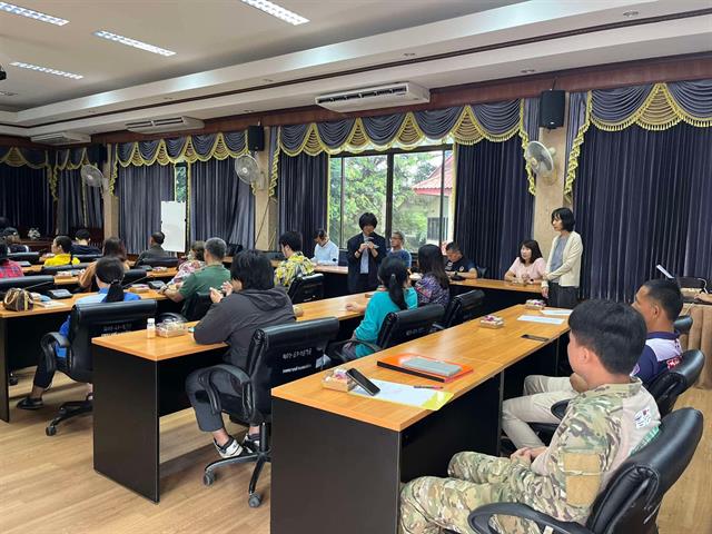 การเตรียมความพร้อมรับมือภัยพิบัติจากการเปลี่ยนแปลงสภาพภูมิอากาศ ด้วยเทคโนโลยีภูมิสารสนเทศ