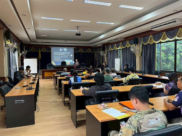 การเตรียมความพร้อมรับมือภัยพิบัติจากการเปลี่ยนแปลงสภาพภูมิอากาศ ด้วยเทคโนโลยีภูมิสารสนเทศ