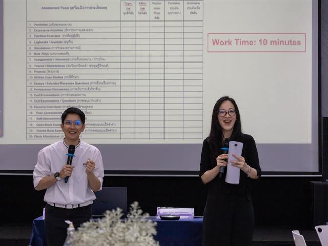 คณะศิลปศาสตร์ มหาวิทยาลัยพะเยา จัดอบรมเชิงปฏิบัติการ “Outcome-Based Education (OBE)” สำหรับคณาจารย์ชาวต่างชาติ