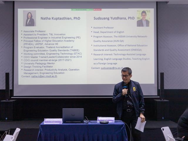 คณะศิลปศาสตร์ มหาวิทยาลัยพะเยา จัดอบรมเชิงปฏิบัติการ “Outcome-Based Education (OBE)” สำหรับคณาจารย์ชาวต่างชาติ