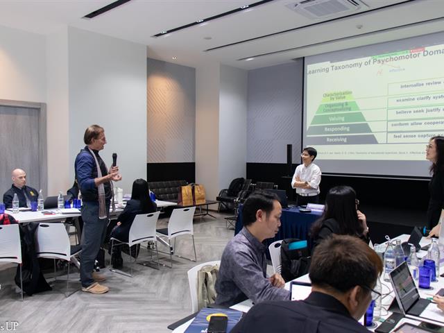 คณะศิลปศาสตร์ มหาวิทยาลัยพะเยา จัดอบรมเชิงปฏิบัติการ “Outcome-Based Education (OBE)” สำหรับคณาจารย์ชาวต่างชาติ