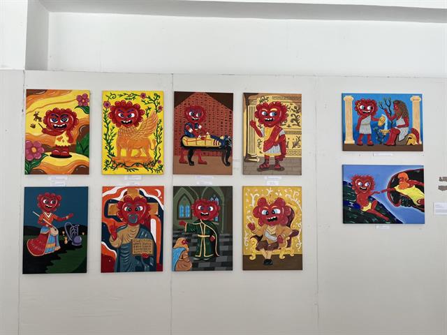 นิทรรศการศิลปนิพนธ์  "ผลิบานตามรอยราก" EXHI BITION ART THESIS 2025