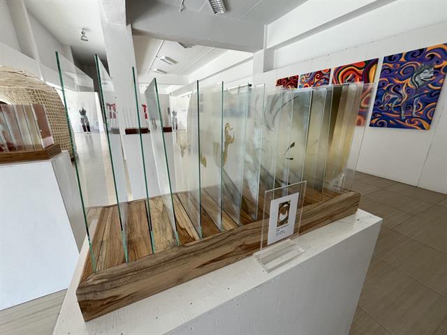 นิทรรศการศิลปนิพนธ์  "ผลิบานตามรอยราก" EXHI BITION ART THESIS 2025