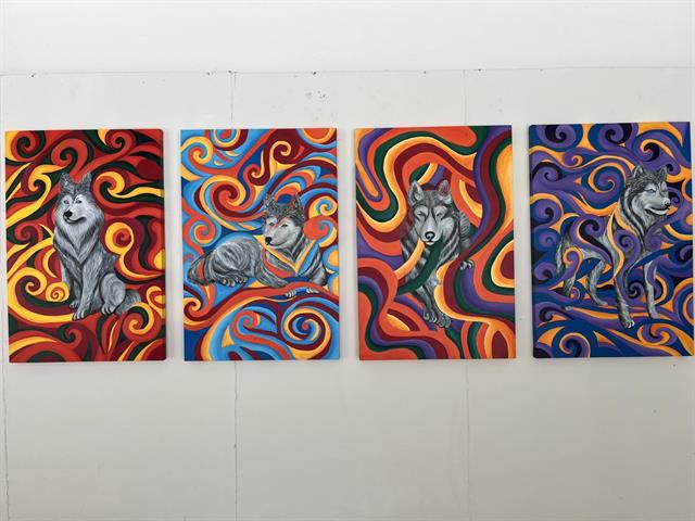 นิทรรศการศิลปนิพนธ์  "ผลิบานตามรอยราก" EXHI BITION ART THESIS 2025