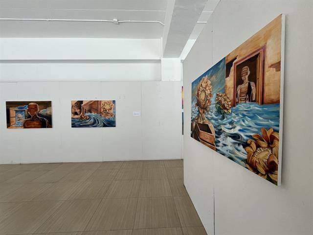 นิทรรศการศิลปนิพนธ์  "ผลิบานตามรอยราก" EXHI BITION ART THESIS 2025