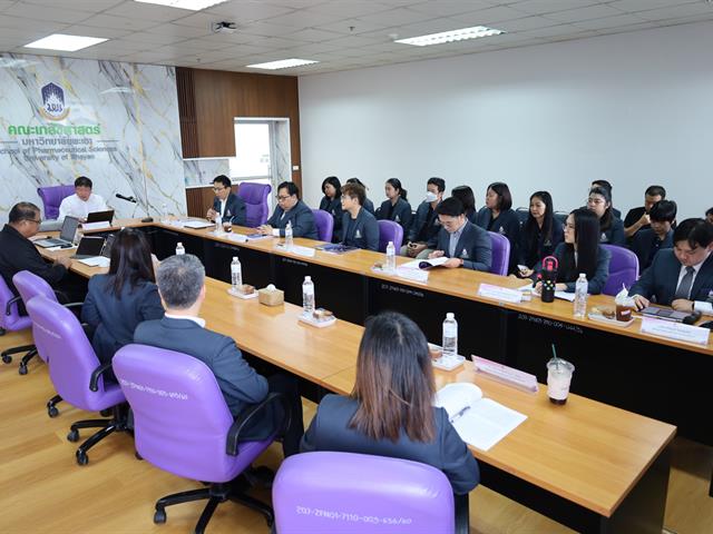 การตรวจประเมินคุณภาพการศึกษาเพื่อการดำเนินการที่เป็นเลิศ(EdPEx) คณะเภสัชศาสตร์ มหาวิทยาลัยพะเยา ประจำปีการศึกษา 2567 