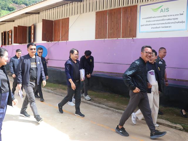 คณะศิลปศาสตร์ มหาวิทยาลัยพะเยา รับการประเมินผลการดำเนินงานวิจัยเชิงพื้นที่ ภายใต้โครงการ UP Sustainable Development Goals และ Reinventing University Project ณ ศูนย์การเรียนรู้อินทรีอาสา บ้านห้วยปุ้ม