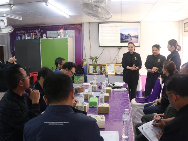 คณะศิลปศาสตร์ มหาวิทยาลัยพะเยา รับการประเมินผลการดำเนินงานวิจัยเชิงพื้นที่ ภายใต้โครงการ UP Sustainable Development Goals และ Reinventing University Project ณ ศูนย์การเรียนรู้อินทรีอาสา บ้านห้วยปุ้ม