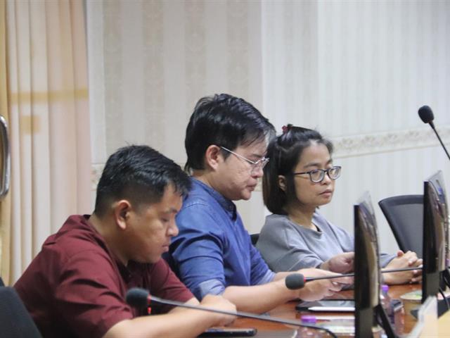 ประชุมคณะกรรมการด้านกิจการนิสิต